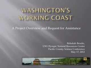 Washington’s Working Coast