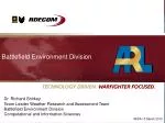 Battlefield Environment Division - slide 1