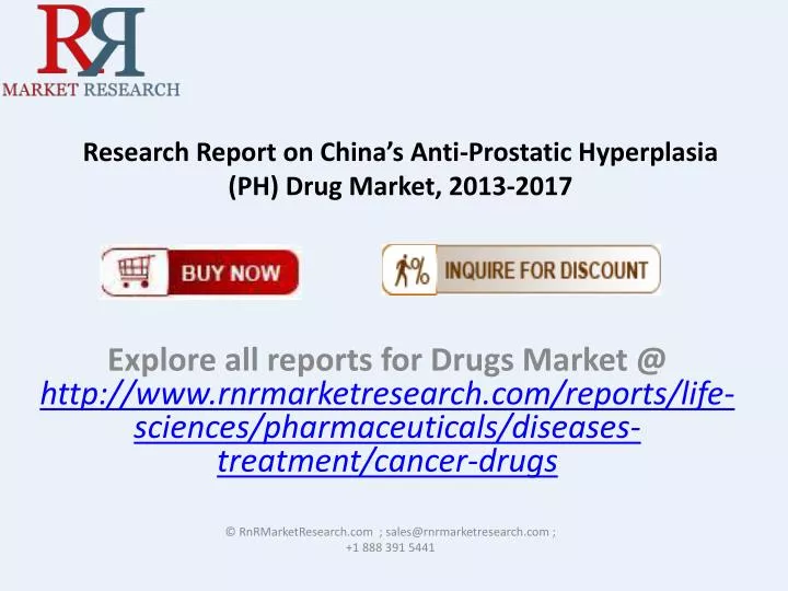 research report on china s anti prostatic hyperplasia ph drug market 2013 2017