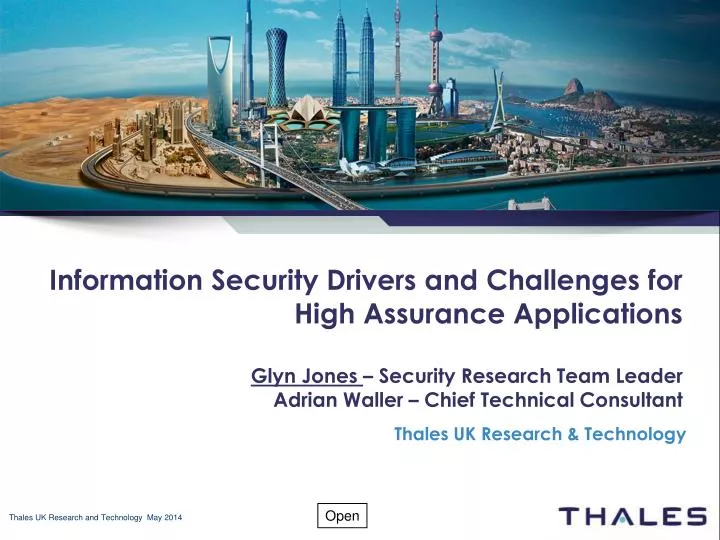 thales uk research technology