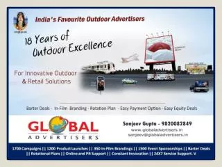 Great Advertising Agency in Mumbai - Global Advertisers