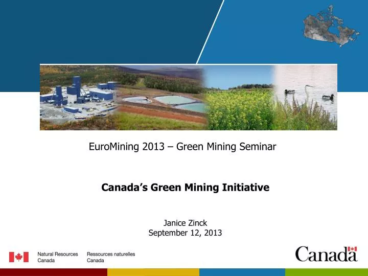 euromining 2013 green mining seminar