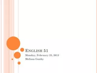 English 51