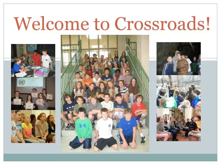 welcome to crossroads