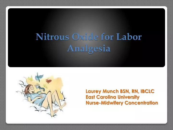 nitrous oxide for labor analgesia