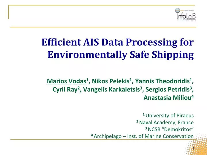 efficient ais data processing for environmentally safe shipping