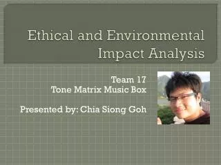 Ethical and Environmental Impact Analysis