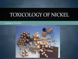 Toxicology of Nickel