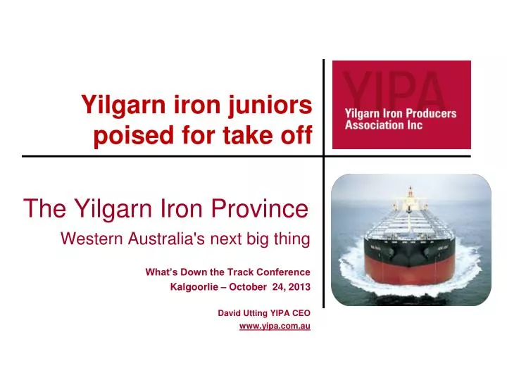 yilgarn iron juniors poised for take off