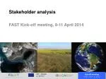 Stakeholder analysis - slide 1