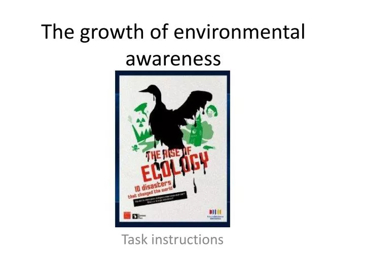 the growth of environmental awareness