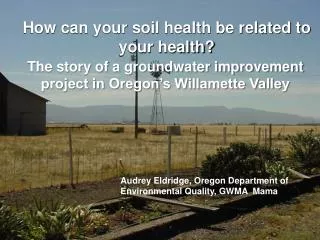 How can your soil health be related to your health?
