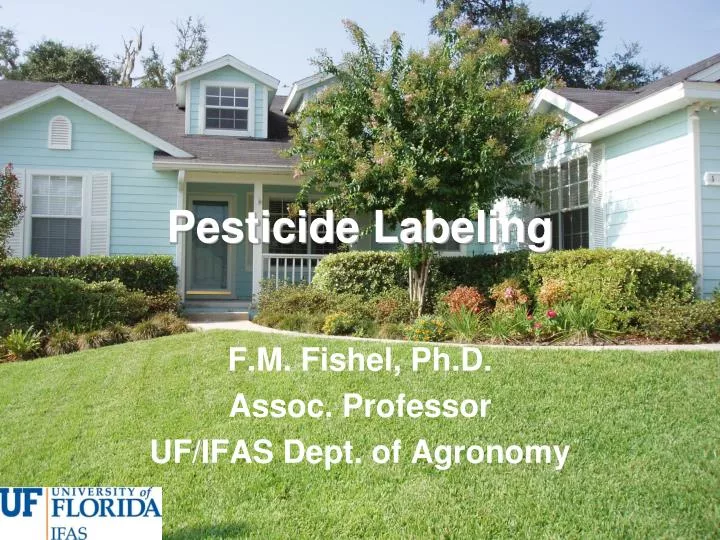 pesticide labeling