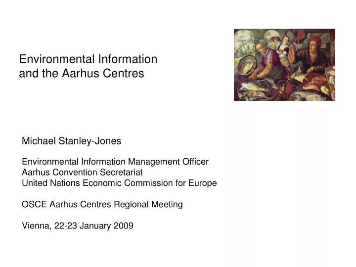 environmental information and the aarhus centres