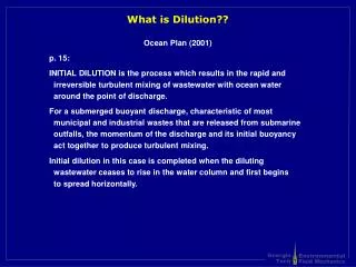 What is Dilution??
