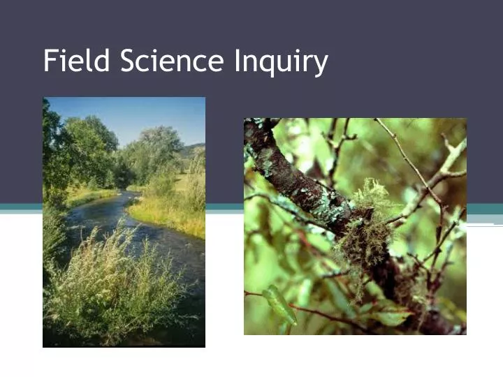 field science inquiry