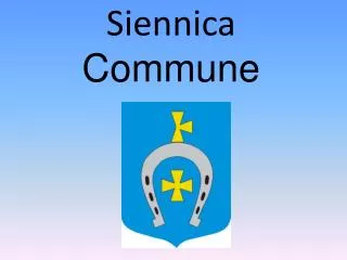 Siennica Commune