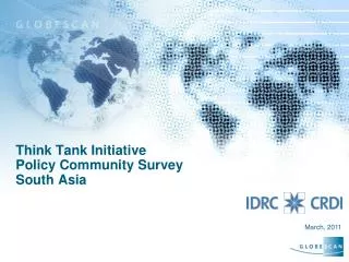 Think Tank Initiative Policy Community Survey South Asia