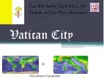 Vatican C ity - slide 1