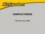 CAMPUS FORUM - slide 1