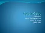 Green Cities