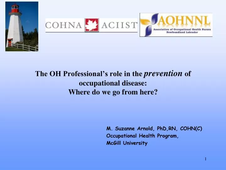 the oh professional s role in the prevention of occupational disease where do we go from here