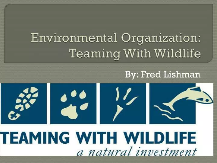 environmental organization teaming with wildlife