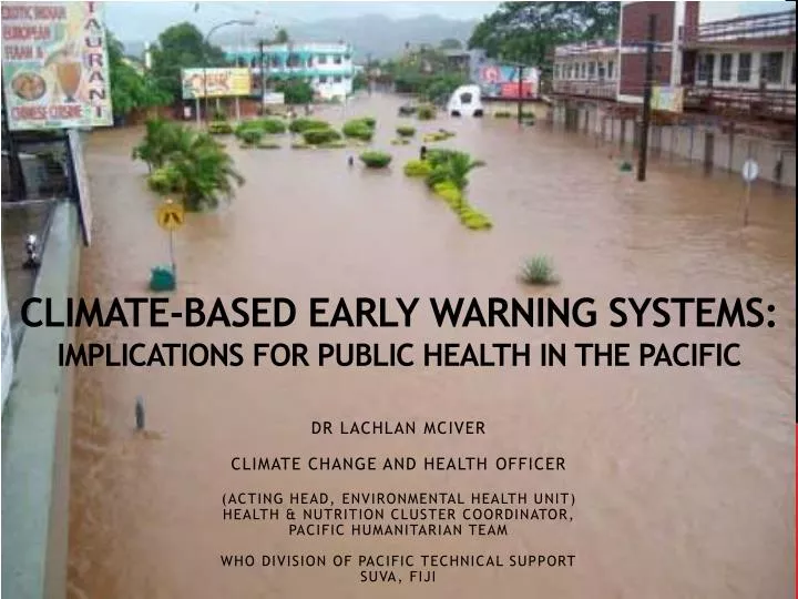 climate based early warning systems implications for public health in the pacific