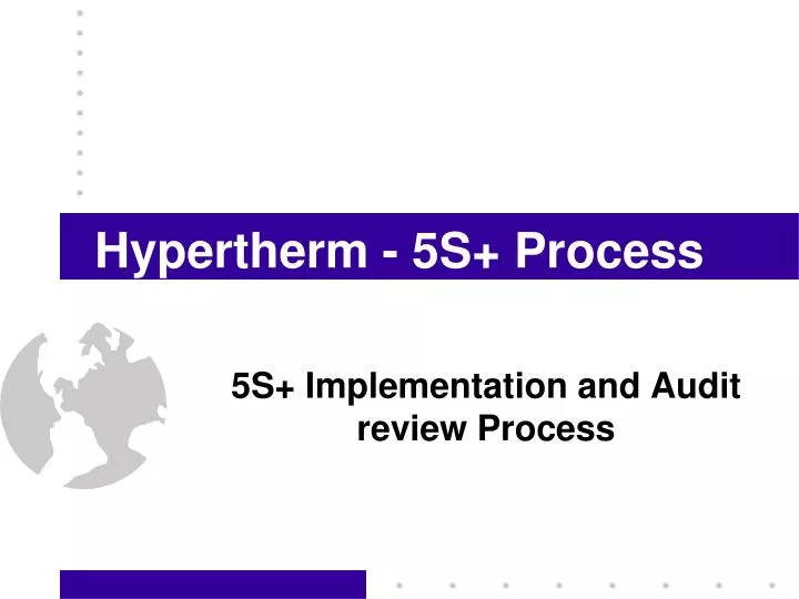 hypertherm 5s process