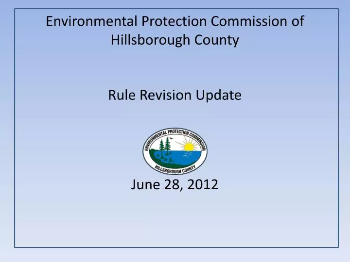 environmental protection commission of hillsborough county
