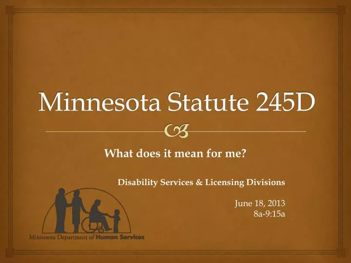 minnesota statute 245d