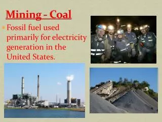 Mining - Coal