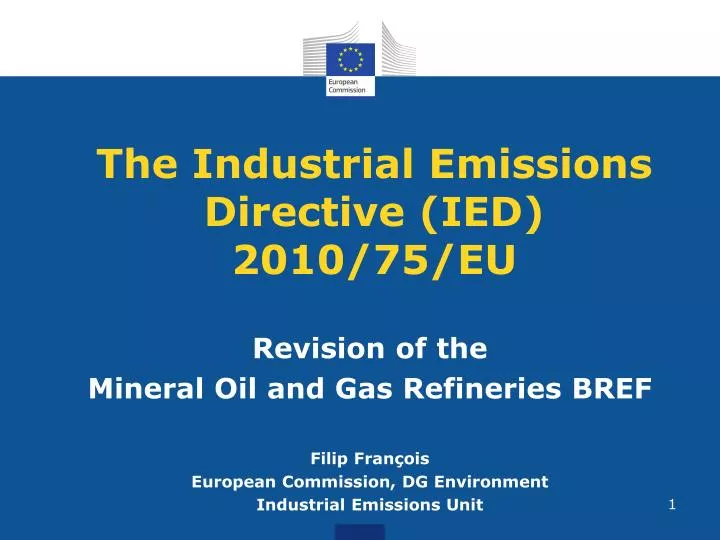 the industrial emissions directive ied 2010 75 eu