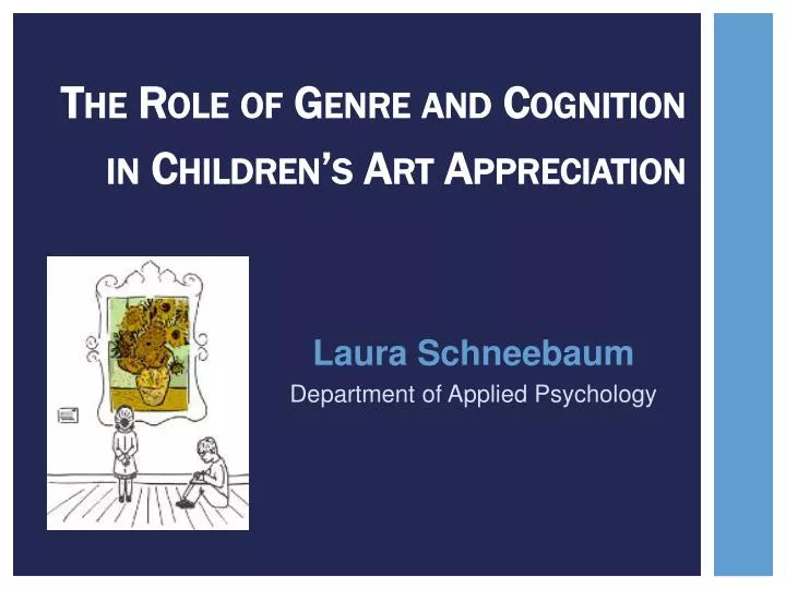 laura schneebaum department of applied psychology