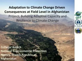 Project; Building Adaptive Capacity and Resilience to Climate Change