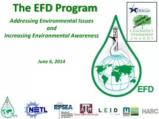 The EFD Program