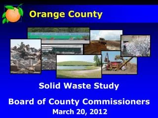 Solid Waste Study Board of County Commissioners