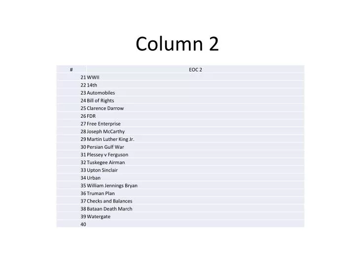 column 2