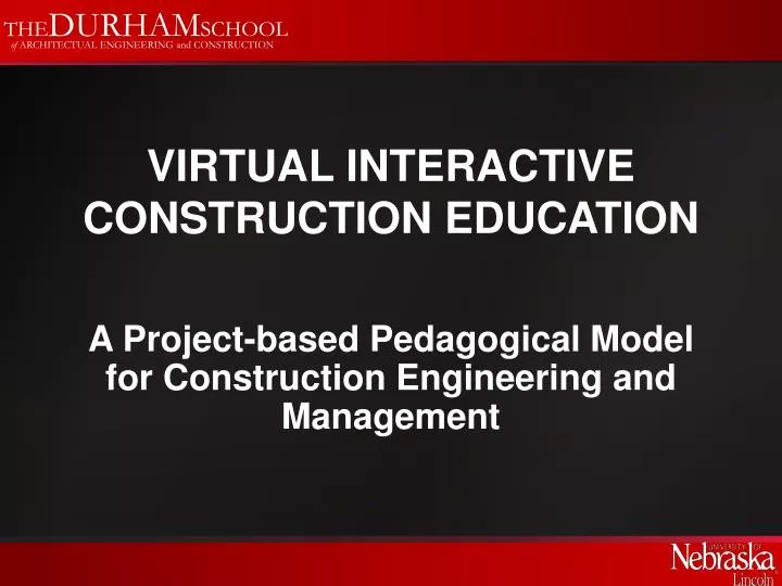 virtual interactive construction education