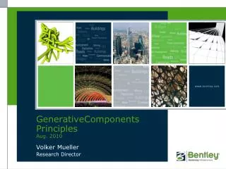 GenerativeComponents Principles Aug. 2010