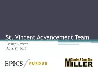 St. Vincent Advancement Team