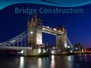 Bridge Construction