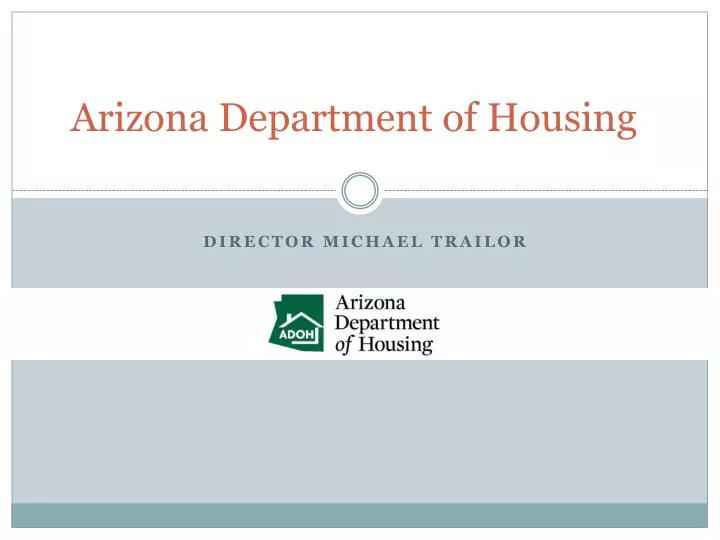 arizona department of housing
