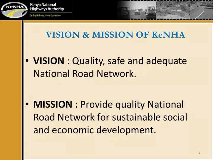 vision mission of kenha