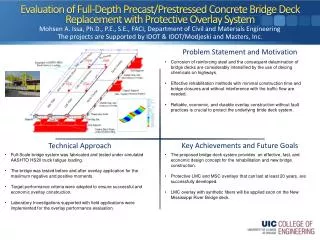 Evaluation of Full-Depth Precast/ Prestressed Concrete Bridge Deck Replacement with Protective Overlay System