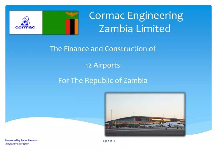 cormac engineering zambia limited