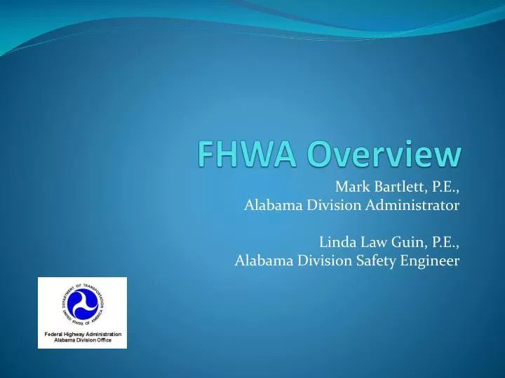 fhwa overview