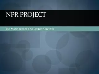 NPR Project