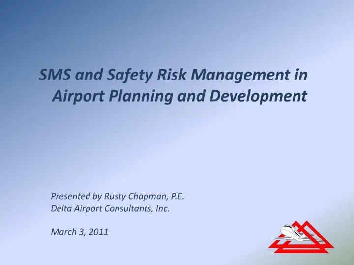 sms and safety risk management in airport planning and development