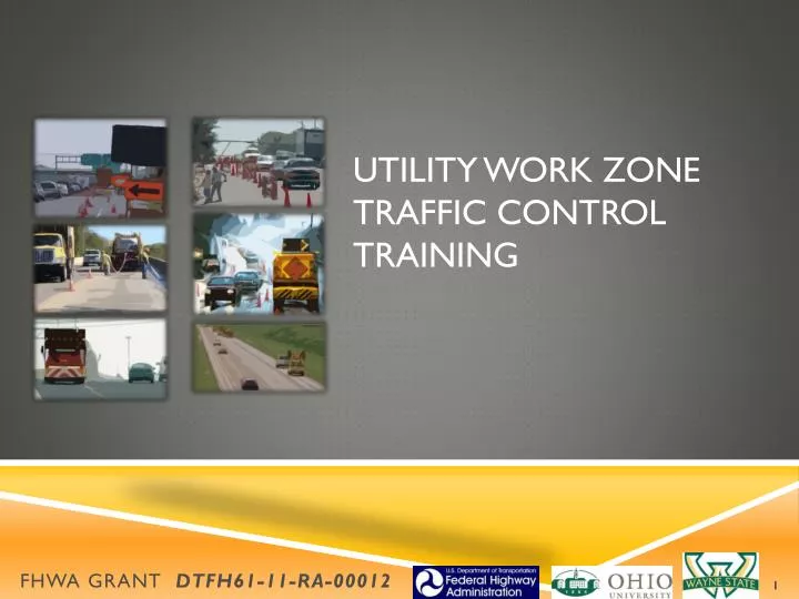 utility work zone traffic control training